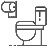 Designer bathrooms in Flats in Karjat